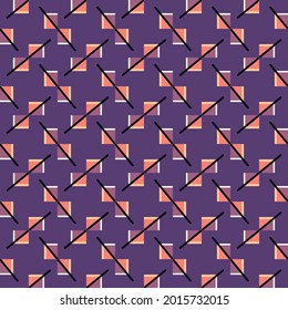 Vector seamless texture background pattern. Geometric and colored.