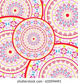 Vector seamless texture. Beautiful  pattern for design and fashion with decorative elements. Portuguese tiles, 