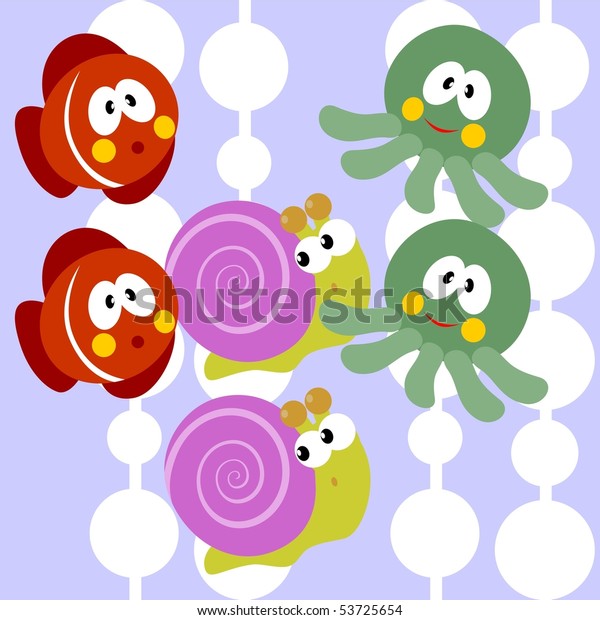 Vector Seamless Texture Color 368 Stock Vector (Royalty Free) 53725654 ...