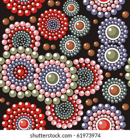 Vector. Seamless texture  in color 435