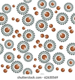 Vector. Seamless texture  in color 438