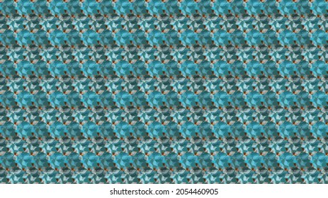 A vector, seamless texture consisting of stylistic leaves.