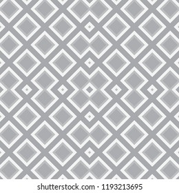 Vector seamless texture with ethnic styled rhombs
