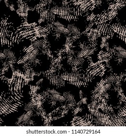 Vector seamless texture with fingerprints. Actually as a background to the criminalistics, fingerprinting, detectives themes.