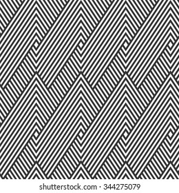 Vector seamless texture. Geometric abstract background. Repeating a pattern of broken lines.