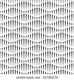 Vector seamless texture. Modern abstract background. The geometric pattern of triangles of different sizes.