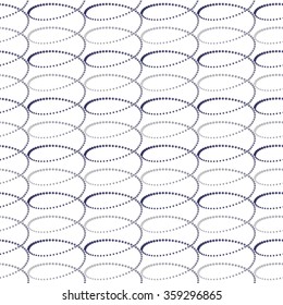 Vector seamless texture. Modern abstract background. A geometric pattern with spirals.
