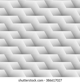 Vector seamless texture. Modern abstract background. Repeating pattern with blocks of pixels.