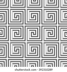 Vector seamless texture. Modern abstract background. Repeating pattern of broken lines.