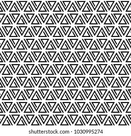 Vector seamless texture. Modern geometric background. Repeated pattern with hexagonal tiles.