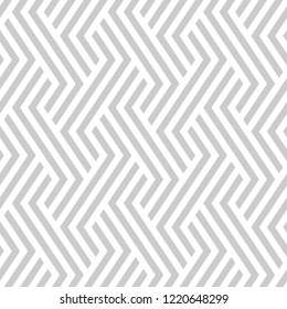 Vektornahtlose Textur. Modern
geometrischer Hintergrund. Gitter mit Offsetbus.
