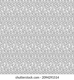 Vector seamless texture. Modern geometric background. Repeated monochrome pattern. Ornament of intersecting stripes.