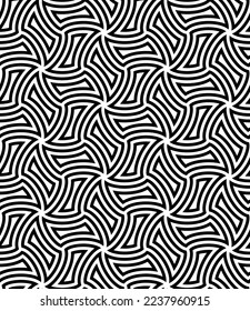 Textura sin fisuras del vector. Fondo geométrico moderno . Cuadrícula con azulejos hexagonales. 