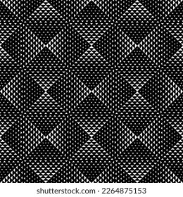 Vector seamless texture. Modern geometric background with square tiles.