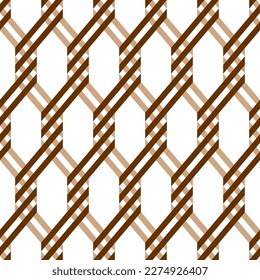 Vektornahtlose Textur. Moderner geometrischer Hintergrund mit Schnittstreifen.