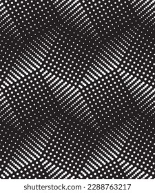 Vector seamless texture. Modern geometric background. Grid of dots.