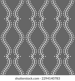 Textura sin fisuras del vector. Fondo geométrico moderno. Cuadrícula de puntos.