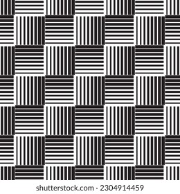 Vector seamless texture. Modern geometric background with squares.