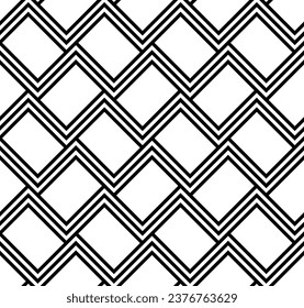 Vector seamless texture. Modern geometric background. Grid of broken lines.