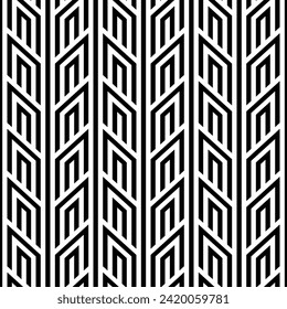 Vector seamless texture. Modern geometric background. Lattice with intersecting stripes.