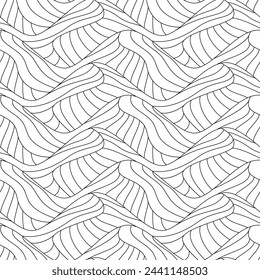 Vector de textura sin fisuras. Fondo geométrico moderno. Una malla de hilos finos.