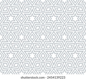 Vector seamless texture. Modern geometric background. A grid of stripes.