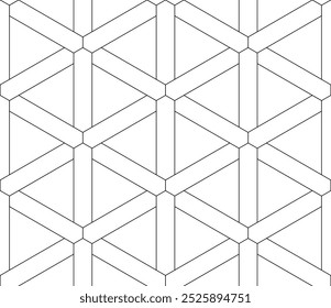 Textura sem emenda do vetor. Fundo geométrico moderno com hexágonos.