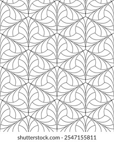 Vector textura sin costuras. Fondo geométrico moderno con azulejos abstractos. 