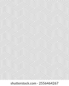 Vector seamless texture. Modern geometric background. Grid with intersecting stripes.