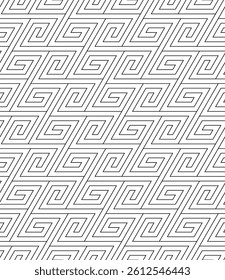 Vector seamless texture. Modern geometric background with hexagons. 