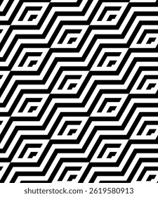 Vector seamless texture. Modern geometric background with hexagons.     