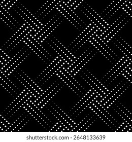 Vector seamless texture. Modern geometric background. Dotted grid.