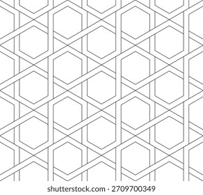 Textura sem emenda do vetor. Plano de fundo geométrico moderno com listras de interseção.