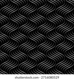 Vector seamless texture. Modern geometric background. Dotted grid.