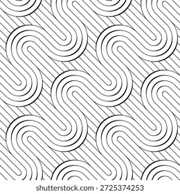 Vector textura sin costuras. Fondo geométrico moderno. Cuadrícula de línea fina.