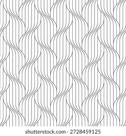 Vector textura sin costuras. Fondo geométrico moderno. Cuadrícula de línea fina. 