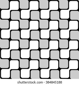 Vector seamless texture. Modern geometric background. Repeating pattern of squares.