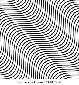 Vector seamless texture. Modern geometric background. The pattern of abstract waves.