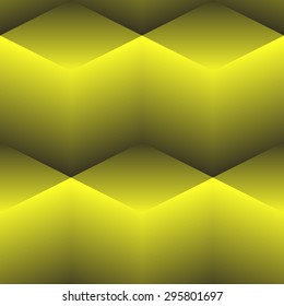 Vector seamless texture | optical illusion | Necker Cube | Wallpaper | Background | Geometric