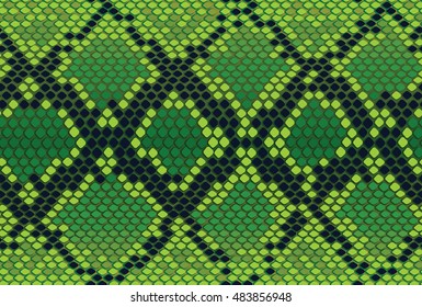 Vector seamless texture with a reptile skin, snake skin