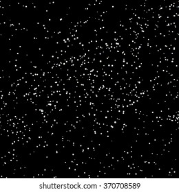 Vector seamless texture with stars on black 9
