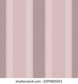 Vector seamless texture of vertical fabric lines with a pattern background textile stripe in light and pastel colors.