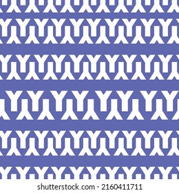 vector seamless texture with white letters on a solid color isolated purple background