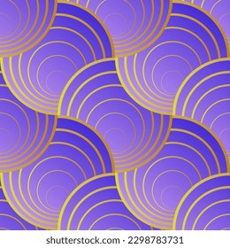 Vector de fondo abstracto sin fisuras texturizado en color azul combinado con color amarillo