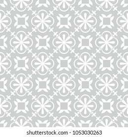 Vector seamless tile pattern. Abstract background. Ceramic tiles. Decorative monochrome design.