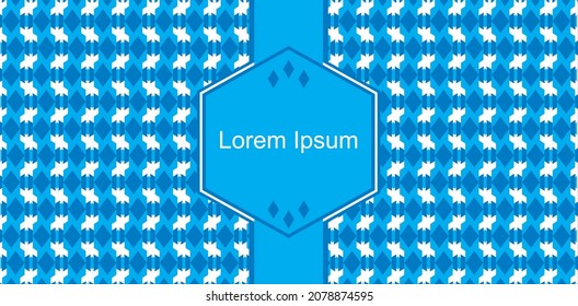 Vector seamless tile pattern. Geometric background