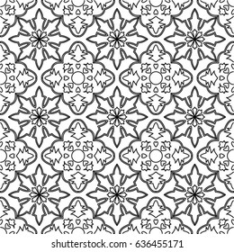 Vector Seamless Tiles Background Black White Stock Vector (Royalty Free ...