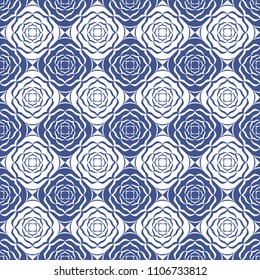 Vector seamless tiles background in portuguese style. For wallpaper, backgrounds, decoration for your design, ceramic, page fill and more.