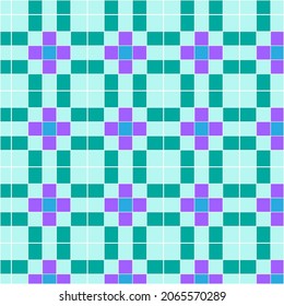 Vector Seamless Tiles Design. Multi color cube. Ideal for Tiles. Also used as a background