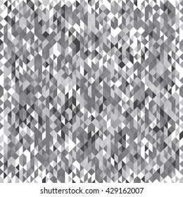 Vector seamless triangle pattern. Abstract geometric background